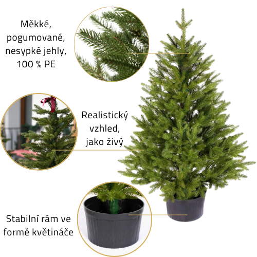 Podrobnosti o umělém stromku Aspen Premium