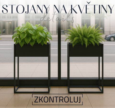 STOJANY NA KVĚTINY
