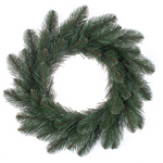 Weihnachtskranz aus PVC-Nadeln, 45 cm